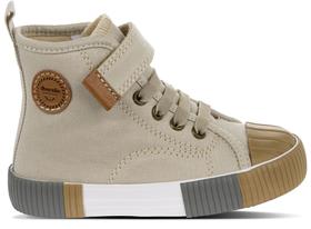 Tênis Botinha Masculino Infantil Cano Médio Baby Gael Diversão Cadarço Elastano e Fita Aderente 2315