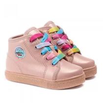 Tênis botinha Molekinha Rosa Ref.: 2118.637