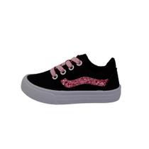 Tenis Botinho Colegial Com Brilhos - E170