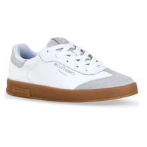 Tênis Bottero Em Couro Feminino Casual Sneakers 364905 Branco