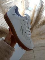 Tênis Bottero Feminino Em Couro Branco