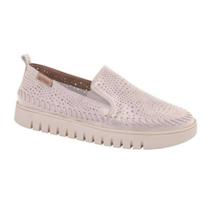 Tênis Bottero Slip On - Feminino - Branco off - 34 Tênis Bottero Slip On - Feminino - Branco off - 34