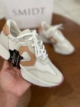 Tênis Branco com detalhe Rosa Smidt