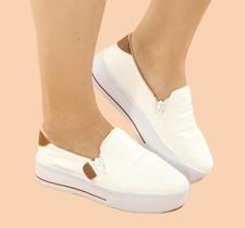 Tênis branco confort Tênis branco confort