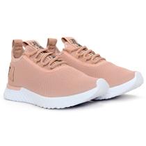 Tênis Branco Feminino Academia Esportivo Caminhada BF Shoes