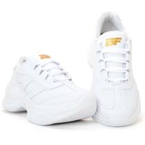 Tênis Branco Feminino Casual Chunky Dad Plataforma - BF Shoes