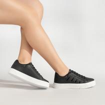 Tênis Branco Feminino Casual Sapatenis Social Academia Treino Malhar BF Shoes