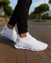 Tênis Branco Masculino Academia Nuvem Casual Caminhada