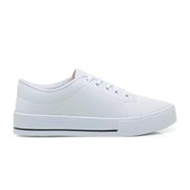 Tenis branco preto nude feminino casual infinit shoes original