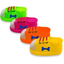 Tênis Brinquedo para Cães de Vinil 9CM Pets