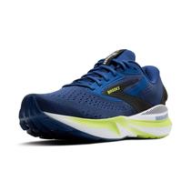 Tênis Brooks Adrenaline GTS 24 para Corrida com Suporte - Azul Marinho