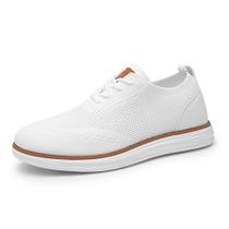Tênis Bruno Marc GRAND-02 KnitFlex Mesh Branco 10