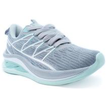 Tênis Caban Flow Gel Feminino - Cinza e Verde