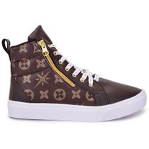 Tenis Café Feminina Bota Fitnes Academia Leve Estilo Verão 24 Tenis Café Feminina Bota Fitnes Academia Leve Estilo Verão 24