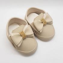 Tênis Calce Fácil com Laço Menina Ticos Baby Tênis Calce Fácil com Laço Menina Ticos Baby