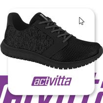 Tênis Caminhada Corrida Academia ActVitta Original Tênis Caminhada Corrida Academia ActVitta Original
