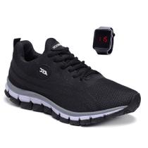 Tênis Caminhada Masculino Feminino Dia a Dia Training + Relógio (53281)