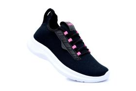Tênis Caminhada Super Leve Feminino Academia Conforto Cadarço Tênis Caminhada Super Leve Feminino Academia Conforto Cadarço