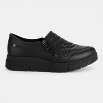 Tênis Campesí Conforto Slip On Casual Preto