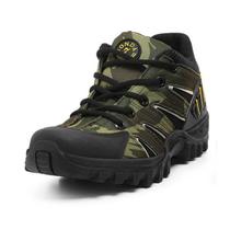 Tenis camuflado adventure leve coturno barato pesca trilha