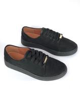 Tênis Camurça Preto Vizzano Tênis Camurça Preto Vizzano