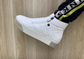 Tênis Cano Alto Bota Quiz Sneaker Conforto 651837 Feminino Tênis Cano Alto Bota Quiz Sneaker Conforto 651837 Feminino
