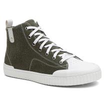 Tênis Cano Alto Centuria Lona Verde Tênis Cano Alto Centuria Lona Verde
