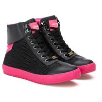 Tênis Cano Alto Feminino Botinha Treino Academia Bota De Academia Casual Cano Alto Sneakers