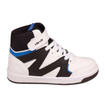 Tênis Cano Alto Masculino Via Vip Street 3814 Estilo, Conforto e Versatilidade