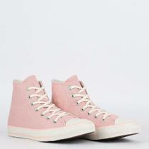 Tênis Cano Alto Rosa com Glitter Cor:RosaTamanho:38 Tênis Cano Alto Rosa com Glitter Cor:RosaTamanho:38