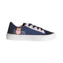 Tênis Cano Baixo Kids Marinho Love Jeans Blitz