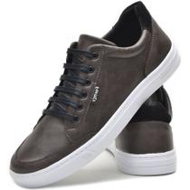 Tênis Cano Baixo Masculino Casual Form's Marrom