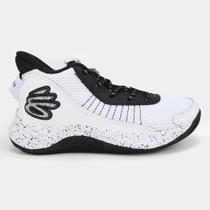 Tênis Cano Médio Under Armour Curry 3Z7 Masculino - Branco+Preto