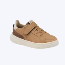 Tênis Capri Mini Infantil Menino Klin 355001000 Cappuccino