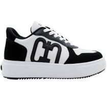 Tenis Carmim Susan Preto/Branco Feminino