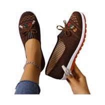 Tênis Casuais Femininos De Verão Em Malha Respirável, Sapatos Vulcanizados