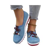 Tênis Casuais Femininos De Verão Em Malha Respirável, Sapatos Vulcanizados
