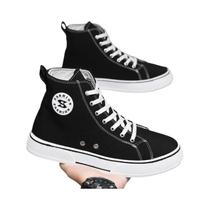 Tênis Casuais Masculinos De Cano Alto Em Lona Primavera Verão 2025 Confortáveis E Respiráveis