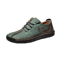 Tênis Casuais Masculinos De Couro Feitos À Mão Em Tamanho Plus, Confortáveis Para Dirigir, Mocassins Tênis Casuais Masculinos De Couro Feitos À Mão Em Tamanho Plus, Confortáveis Para Dirigir, Mocassins