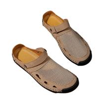 Tênis Casuais Masculinos De Verão Em Malha Respirável, Leves, Antiderrapantes, Feitos À Mão,