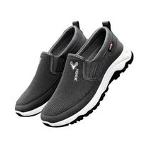 Tênis Casuais Masculinos Leves E Respiráveis Em Lona, Slip-On, Verão, Malha, Confortáveis Tênis Casuais Masculinos Leves E Respiráveis Em Lona, Slip-On, Verão, Malha, Confortáveis