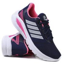 Tenis Casual Academia Caminhada em Nylon Marinho