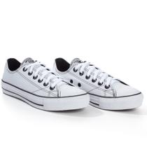 Tênis Casual All CT Star Branco Unissex Couro