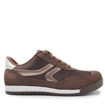 Tênis Casual Bege e marrom Ref- 237-013-02