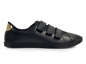 Tênis Casual Beira Rio Slip On tiras autocolantes Feminino 4205 147