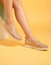 Tênis Casual Bottero Feminino Couro Slip-on 374101