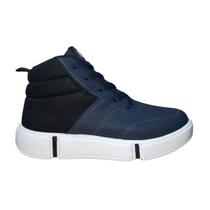 Tênis Casual Cano Médio Infantil Menino Molekinho 2838.232 Marinho