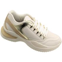 Tênis Casual Chunky Logus Flame Jogging Flatform Robusto Feminino