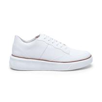 Tênis Casual de Amarrar Masculino Com Desiner Arrojado que Proporcionar Conforto e Durabilidade 40021 Cor Branco Cor:Br