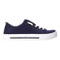 Tênis Casual de Lona Feminino Moleca 5667.322 Marinho Tênis Casual de Lona Feminino Moleca 5667.322 Marinho
